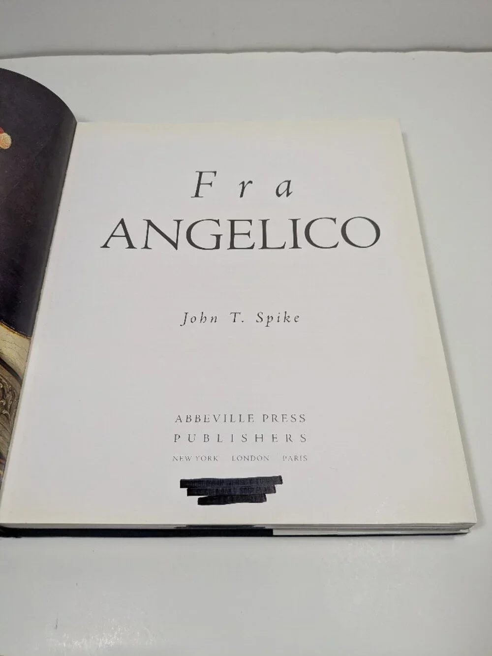 Fra Angelico John T. Spike Vintage Hardcover Oversize Art Book Religious